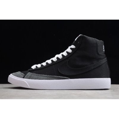 Nike Blazer Mid '1977 Canvas Siyah Kaykay Ayakkabı Türkiye - 3SQJ0HH9